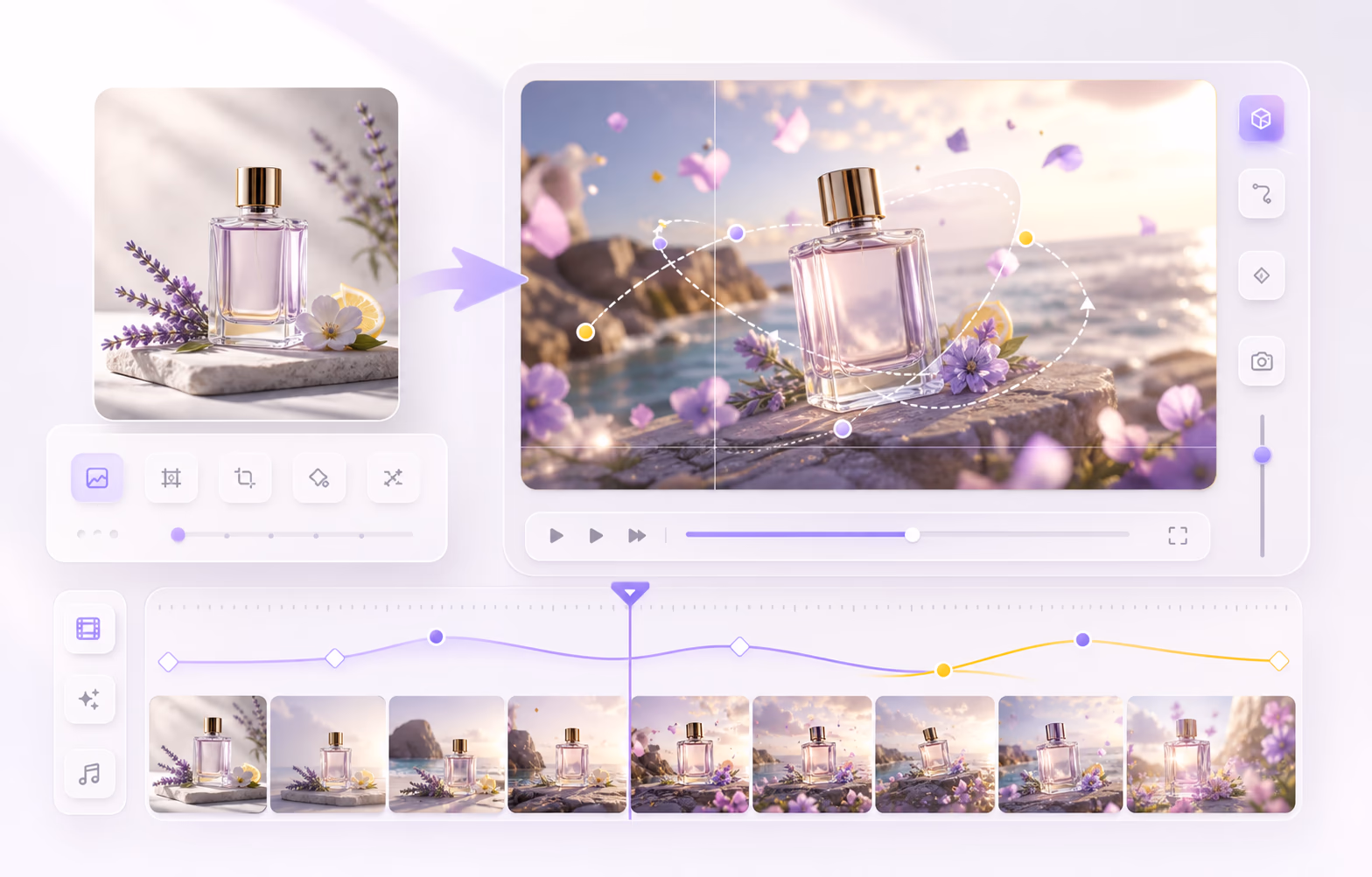 AI Image to Video creative workflow preview