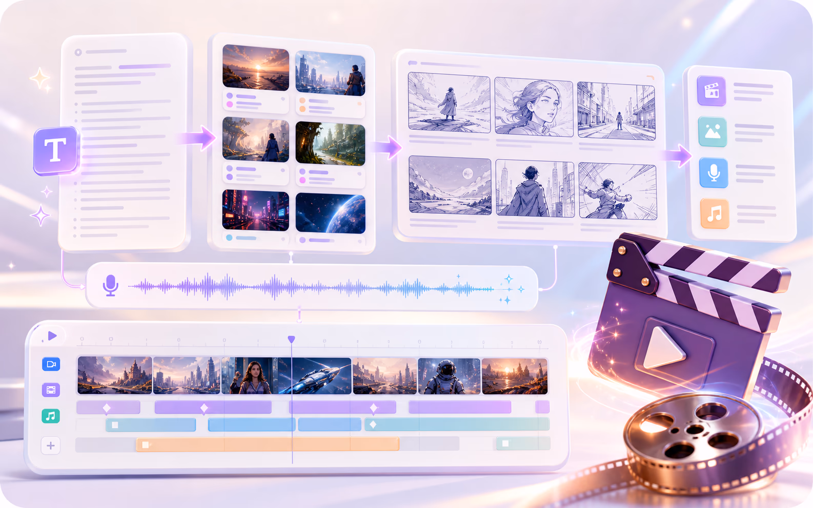 AI Story Video creative workflow preview